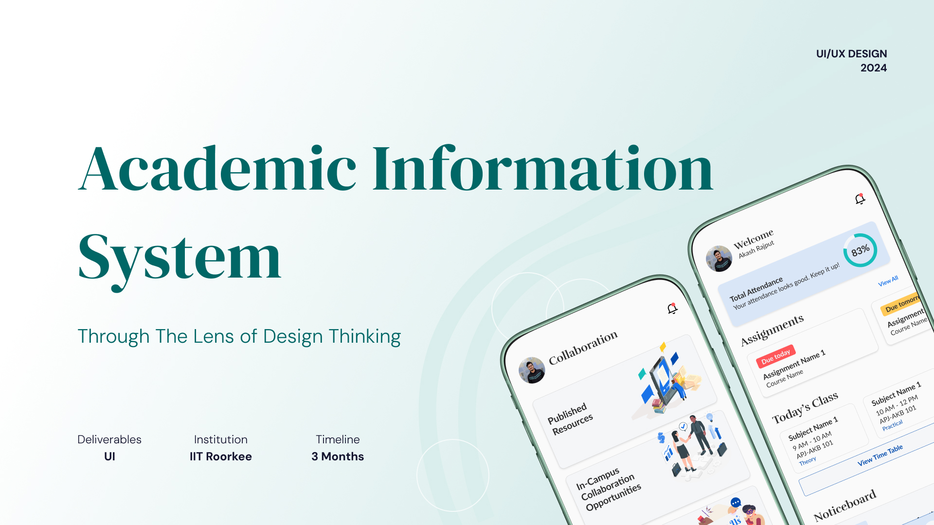 Academic Info System for IIT Roorkee