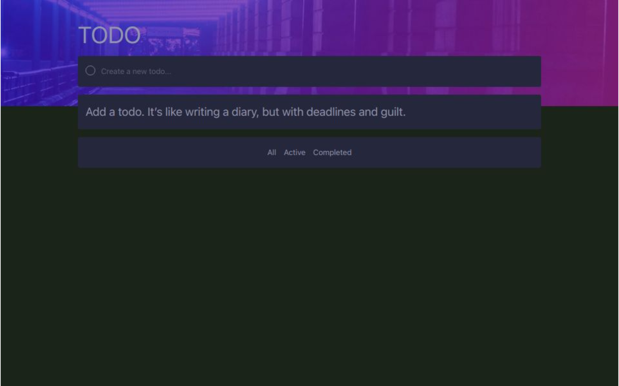 Minimal To-Do App
